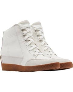 Ботинки женские Out N About Wedge II из замши, белый Sorel