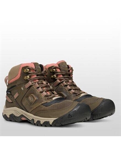 Походные ботинки Ridge Flex Mid WP женские, цвет Timberwolf/Brick Dust Keen