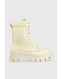 Ботинки женские из натуральной кожи, бежевый Steve madden