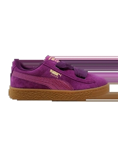 Кроссовки Suede Heart Snake Jr, фиолетовый Puma