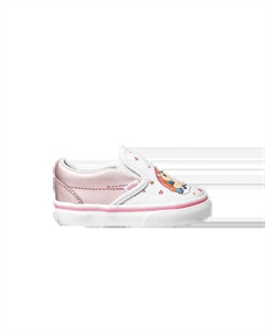 Классические слипоны для малышей, розовый Vans