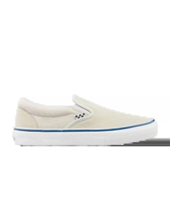 Скейт-слипоны, кремовый Vans