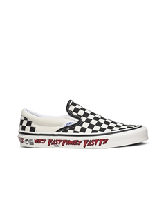 Слипоны Fast Times x Classic 98 DX, кремовый Vans