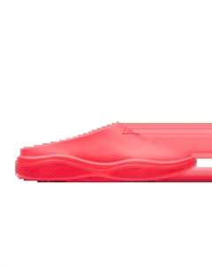 Туфли-мюли из пенорезины, красный Prada