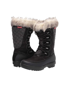 Сапоги женские Garibaldi VL высокие с мехом, черный/серый Helly hansen