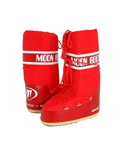 Ботинки Moon Nylon, красный Moon boot