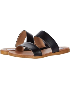 Сандалии Dual Flat, цвет Black Leather Steve madden