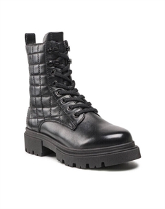 Ботильоны на шнуровке, черный Lasocki