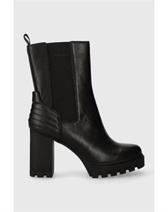 Ботильоны PLATFORM CHELSEA BOOT LTH WN Jeans, черный Calvin klein