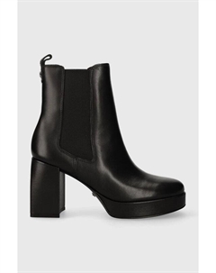 Кожаные ботинки челси WILEY, черный Guess