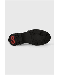 Кожаные лоферы Kris, черный Hugo