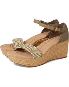 Туфли Rose Ease, цвет Olive Leather Clarks