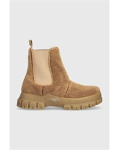 Мускусные ботинки челси Weekend Max Mara, коричневый Weekend max mara