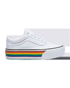 Ботинки Old Skool Stackform, белый Vans