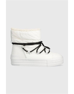 Зимние ботинки BOLD VULC FLATF SNOW BOOT WN Jeans, белый Calvin klein