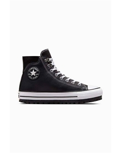 Кожаные ботинки Chuck Taylor All Star City Trek, черный Converse