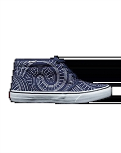 Ботинки Supreme x Chukka Boot, синий Vans