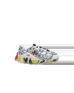 Кроссовки Ghostbusters x Zig Kinetica Toddler, белый Reebok