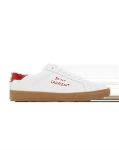 Ботинки SL-06 Court Leather, белый Saint laurent