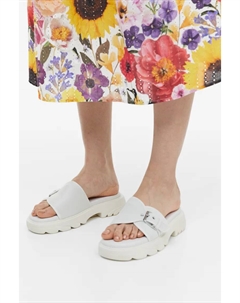 Тапочки на массивной подошве, бежевый H&m