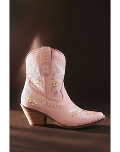 Кожаные ботильоны Primrose, розовый Dingo 1969