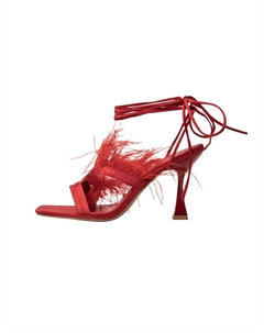 Сандалии, ярко-красный Faina