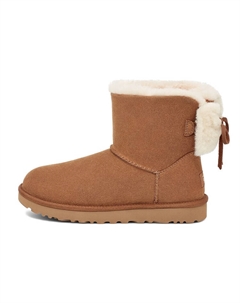 Угги женские Classic Double Bow Mini, коричневый Ugg