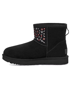Угги женские Classic Mini Stud II, черный Ugg