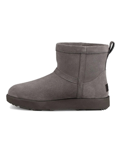 Угги женские Classic Mini Waterproof, серый Ugg