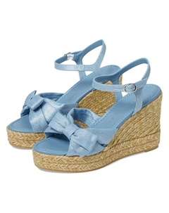 Туфли Sofia Espadrille Wedge, серебряный Stuart weitzman