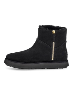 Угги женские Classic Mini Blvd Snow, черный Ugg