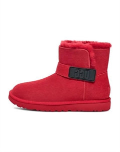 Угги Embossed Belt Short Boots 'Red' Women's Ugg