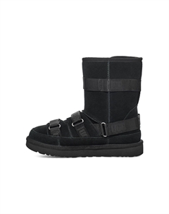 Сапоги зимние с ремешками, черный Ugg
