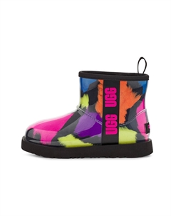 Женские сапоги classic clear mini, мультиколор Ugg