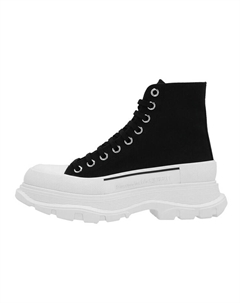 Женские ботинки Tread Slick, черный/белый Alexander mcqueen