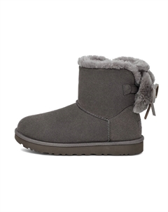 Угги женские Classic Double Bow Mini, серый Ugg