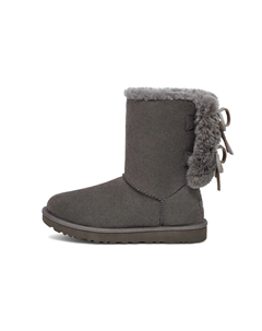 Угги женские Classic Double Bow, серый Ugg