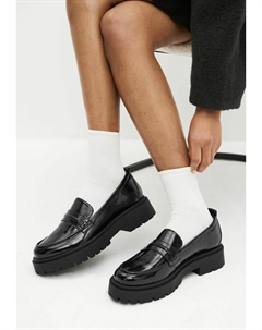 Тапочки FOREVER COMFORT CHUNKY LOAFERS REGULAR FIT, цвет black patent Next