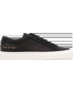 Кроссовки Wmns Achilles Low 'Black Nubuck', черный Common projects