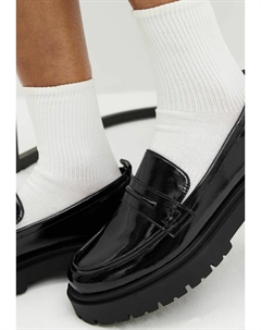 Тапочки FOREVER COMFORT CHUNKY, цвет black patent Next