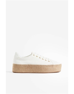 Кроссовки "Эспадрильи", белый H&m
