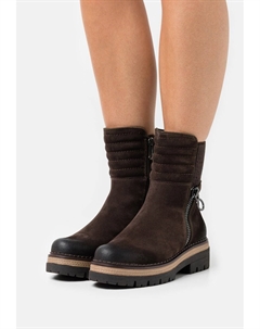 Ботильоны на платформе, цвет mocca Marco tozzi