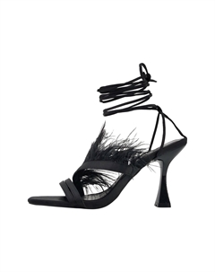 Сандалии Sandale Mit Federn, черный Faina