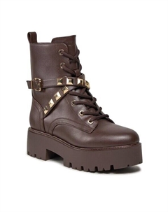 Ботильоны на шнуровке, бежевый Guess