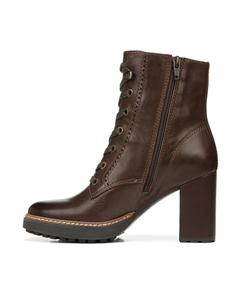 Сапоги на высоком каблуке CALLIE MID SHAFT, цвет chocolate brown leather Naturalizer