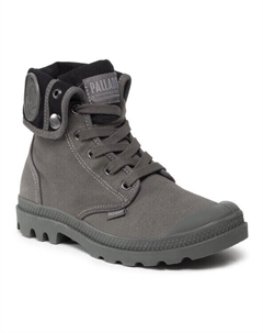 Ботильоны на шнуровке, серый Palladium