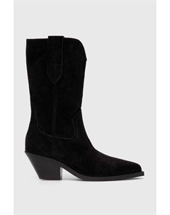 Замшевые ковбойские сапоги CPH237, черный Copenhagen