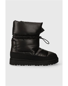 Женские зимние ботинки Sannly стеганые на кулиске, черный Gant