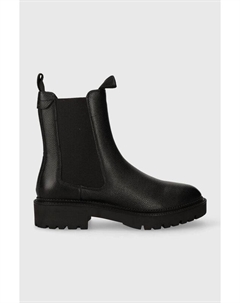 Женские ботильоны челси Kelliin кожаные, черный Gant