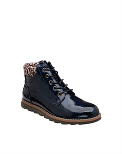 Лакированные ботильоны на плоской подошве 'Lexis', темно-синий Lotus